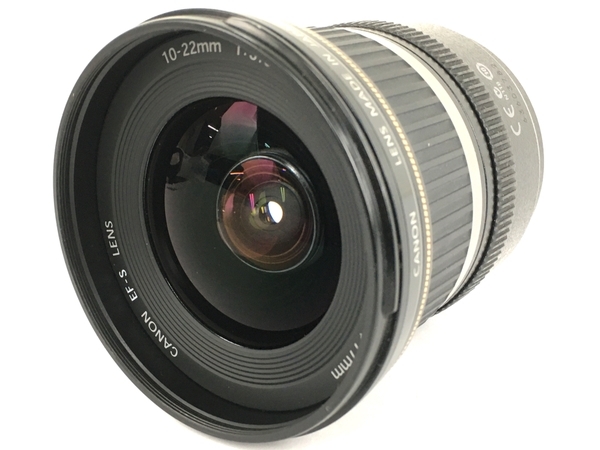 Canon EF-S 10-22mm f3.5-4.5 USM レンズ フード付き キヤノン カメラ 中古 訳有 Y8549284_画像1