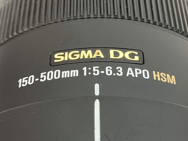 SIGMA DG 150-500mm f5-6.3 APO HSM レンズ Nikon用 カメラ周辺機器 シグマ 中古 C8552416_画像9