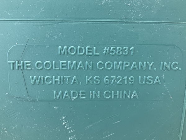 Coleman コールマン Model 5831 クーラーボックス 中古W8556538_画像8