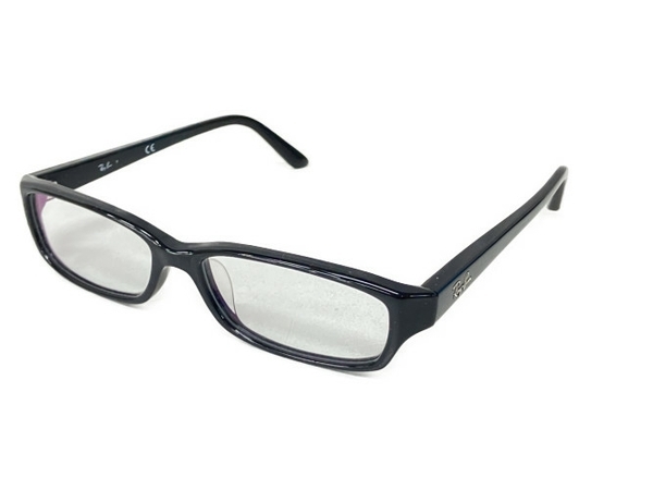 Ray Ban RB5272 眼鏡 SIZE XL 140 ポリッシュ ブラック 専用ケース付 メガネ フレーム レイバン 中古 S8547065_画像1