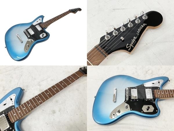 Squier By Fender Contemporary Jaguar エレキギター スカイバーストメタリック 中古 美品 W8538302_画像2