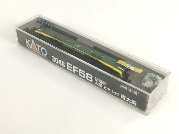 KATO 3048 EF58 初期形 大窓 ヒサシ付 青大将 電気機関車 鉄道模型 Nゲージ 中古 Y8532963_画像4
