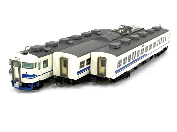 MICRO ACE マイクロエース A-0046 クハ455-701+413系 新北陸色 3両セット 鉄道模型 Nゲージ 中古 良好 O8557187_画像1