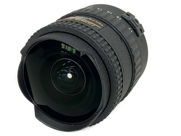 Tokina 10-17mm F3.5-4.5 AT-X 107 DX Fisheye フィッシュアイ 魚眼 広角 ズームレンズ Canon用 中古 良好 S8567025_画像1