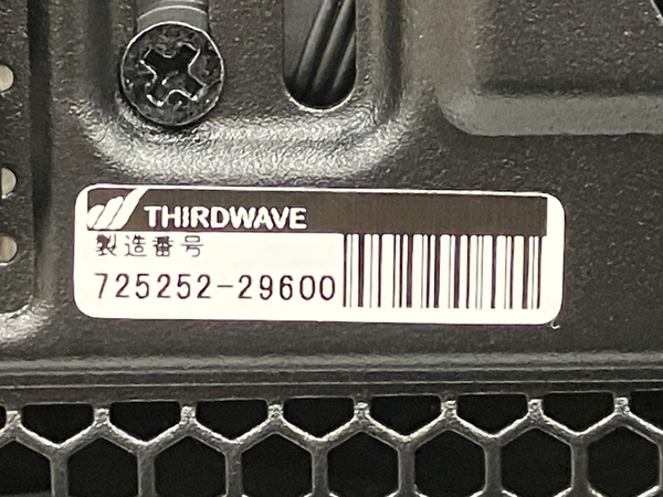 Thirdwave GALLERIA XA7C-R38 i7-12700 32GB SSD1TB HDD2TB RTX 3080 Win11 デスクトップパソコン 中古 M8309411_画像10
