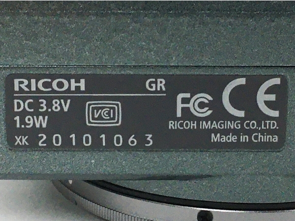 【全世界5000台限定!】RICOH GR Limited グリーン色ウェーブトーン コンパクトデジタルカメラ 中古 良好 Y8562602_画像3