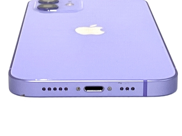 Apple iPhone 12 MJNJ3J/A 6.06インチ スマートフォン 128GB SIMフリー SIMロックなし パープル 中古 T8411696_画像4