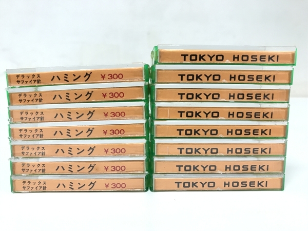 東京宝石 TOKYO HUMING ST・LP レコード 針 15個 交換針 長期 保管品 ジャンク F8530120_画像5