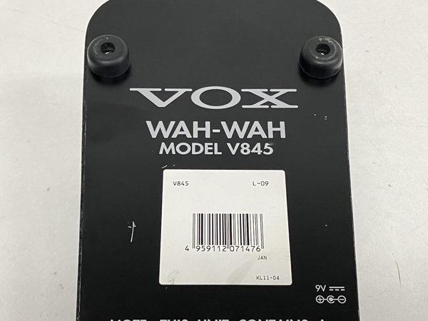 VOX V845 ワウペダル 音響機器 ヴォックス 中古 訳あり S8510620_画像8