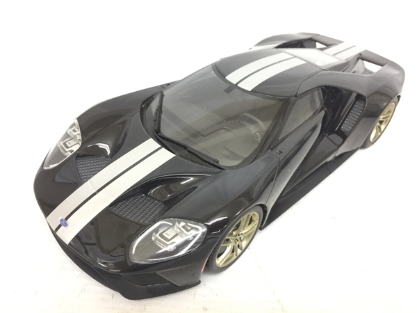 【1円】GT SPIRIT FORD GT ブラック 1/18 ミニカー 本体のみ GTスピリット ジャンク G8346595_画像1