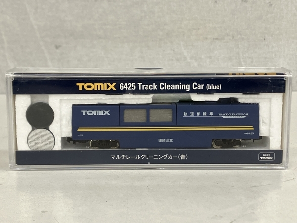 TOMIX 6425 マルチレールクリーニングカー 青 鉄道模型 Nゲージ 中古 S8576365_画像2