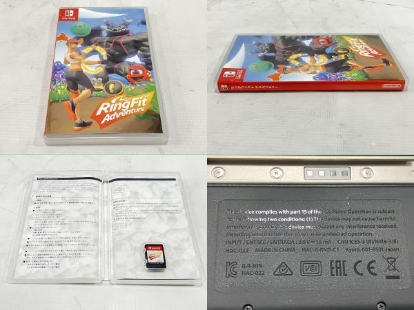 Nintendo 任天堂 RingFit Adventure リングフィット アドベンチャー Nintendo Switch ゲーム ソフト リングコン ジャンク H8571665_画像3