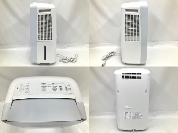 SHARP CM-L100-W 冷風 衣類乾燥除湿機 家電 2021年製 シャープ プラズマクラスター コンパクトクール 中古 M8554118_画像5