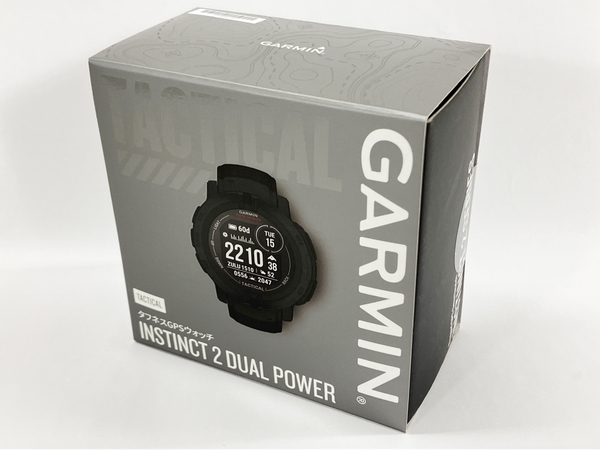 Garmin タフネス GPS ウォッチ Instinct 2 Dual Power Tactical Edition スマートウォッチ ガーミン 未使用 未開封 W8572398