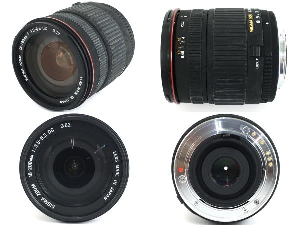PENTAX K-M ボディ 18-55mm 18-200mm レンズ 3点セット カメラ 中古 Y8576056_画像8