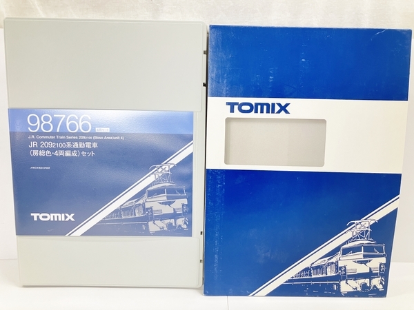 TOMIX 98766 JR 209 2100系 通勤電車 房総色 4両セット 鉄道模型 Nゲージ 中古 W8580704_画像2