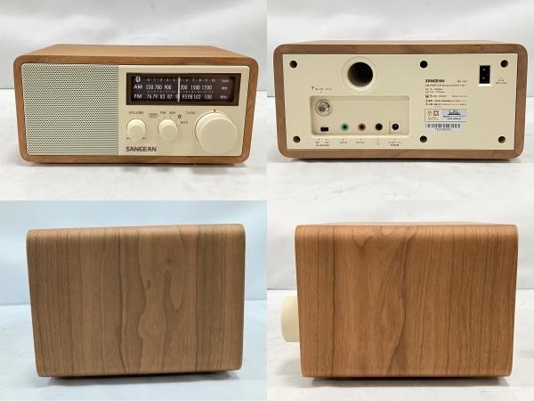 SANGEAN WR-302 FM/AMラジオ Bluetooth スピーカー 箱付き ウッドキャビネット製 サンジーン 音響機材 中古 美品 H8580541 SANGEAN WR-302 FM/AMラジオ Bluetooth スピーカー 箱付き ウッドキャビネット製 サンジーン 音響機材 中古 美品 H8580541