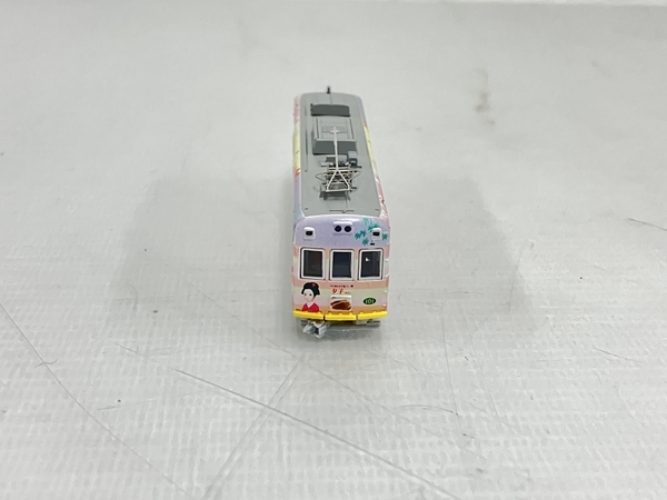 MODEMO 京福電鉄 モボ101形 夕子 M車 路面電車 Nゲージ 鉄道模型 中古 T8541417_画像3