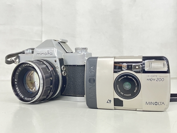 MINOLTA カメラ おまとめセット レンズ1:3.5 フィルムカメラ ジャンク K8579128_画像1
