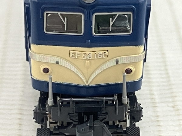 KATO 3049 EF58形160号機 電気機関車 後期形 小窓 Hゴム Nゲージ 鉄道模型 中古 良好 N8563998_画像4