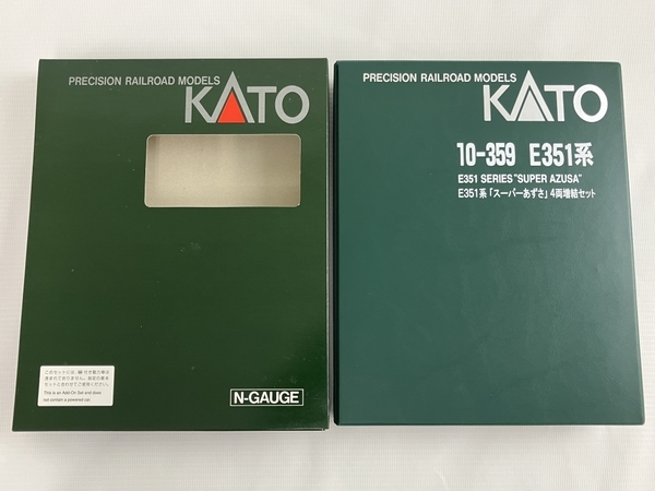 KATO 10-359 E351系 特急電車 スーパーあずさ 増結 4両セット Nゲージ 鉄道模型 良好 中古 N8563690_画像2