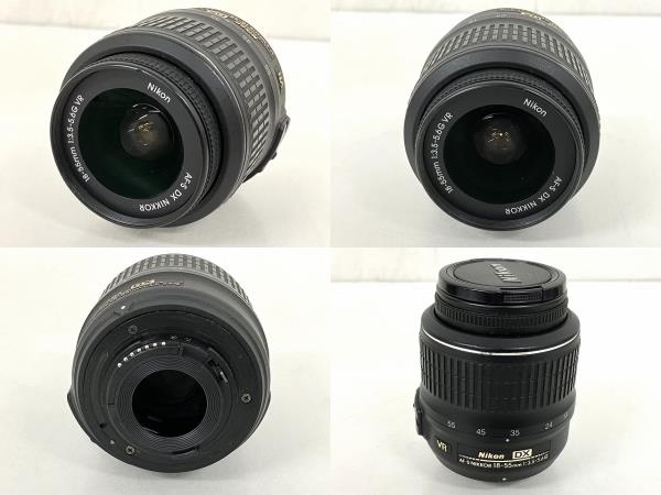 Nikon D60 AF-S DX NIKKOR 18-55mm f/3.5-5.6G VR デジタル一眼レフカメラ レンズキット ジャンク T8437133