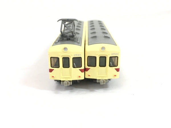 鉄道コレクション 名鉄 3700系 HL車 ストロークリーム 赤帯 2両セット Nゲージ 鉄道模型 中古 N8405574_画像3