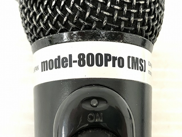 DAIICHIKOSHO 第一興商 Cyberpro Model-800Pro1 MS/MG ワイヤレス マイク 2本 充電器付 音響 カラオケ ジャンク O8512666_画像9