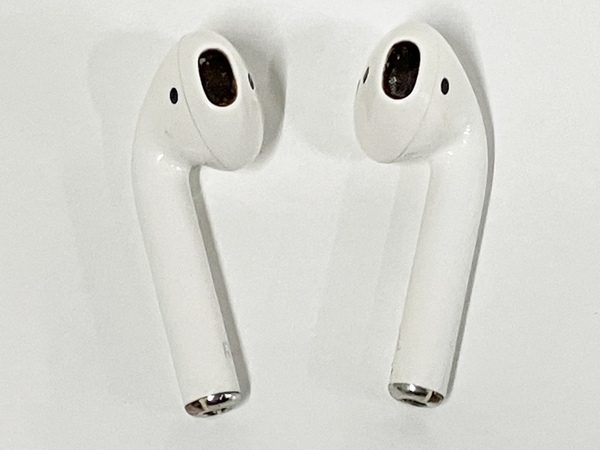 Apple アップル AirPods A1602 第1世代 ワイヤレスイヤホン Bluetooth 音響機材 中古 B8549188_画像2