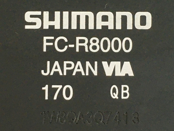 SHIMANO FC-R8000 ULTEGRA 52-36MT 170mm クランクセット 中古 Y8464130_画像2