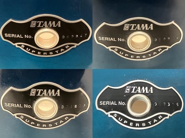 【引取限定】TAMA SUPER STAR ドラムセット 打楽器 バンド演奏 生ドラム タマ 中古 直 H8508340_画像4