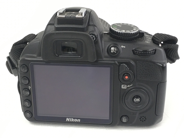 NIKON D3100 レンズキット AF-S DX NIKKOR 18-55mm F3.5-5.6 G VR デジタル一眼レフカメラ ボディ レンズ 中古 T8323240_画像5