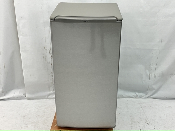 AQUA AQR-8K2 ノンフロン直冷式 1ドア 冷蔵庫 右開き 75L 2023年製 家電 アクア 中古 美品 楽 C8583524_画像2