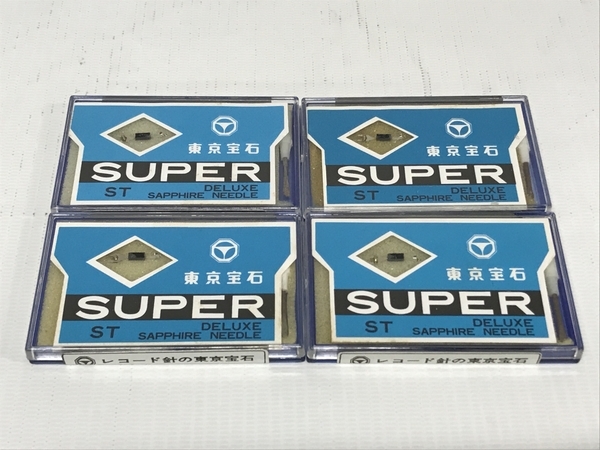 【1円】 東京宝石 SUPER ST DELUXE SAPPHIRE NEEDLE レコード 針 15個 交換針 長期 保管品 ジャンク F8529409_画像3