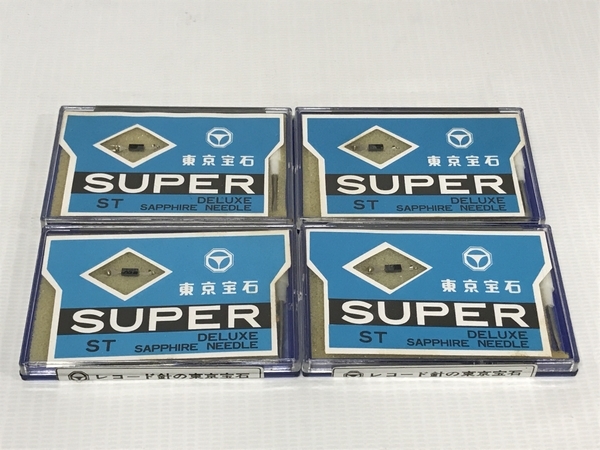 【1円】 東京宝石 SUPER ST DELUXE SAPPHIRE NEEDLE レコード 針 15個 交換針 長期 保管品 ジャンク F8526081_画像3
