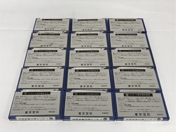 【1円】 東京宝石 SUPER ST DELUXE SAPPHIRE NEEDLE レコード 針 15個 交換針 長期 保管品 ジャンク F8526078_画像2