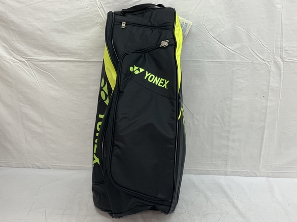 【1円】 ONEX BAG1739 テニスバッグ スタンドバッグ ブラック/ライムグリーン テニス 未使用 C8524913_画像2