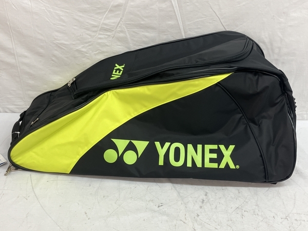 【1円】 ONEX BAG1739 テニスバッグ スタンドバッグ ブラック/ライムグリーン テニス 未使用 C8524913_画像4