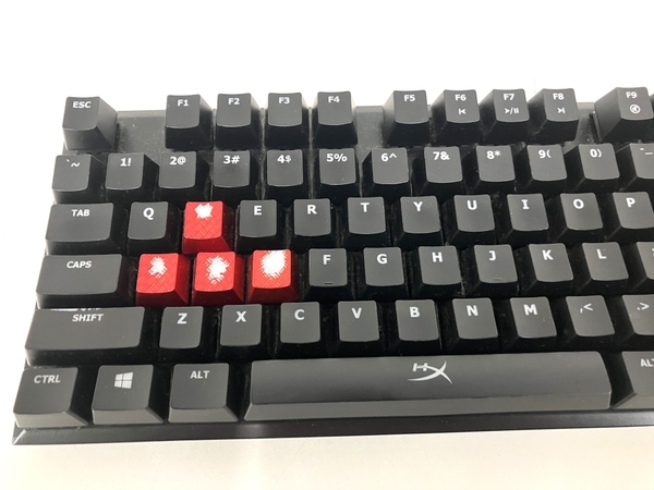 HyperX ハイパーエックス HX-KB1BL1-NA ゲーミングキーボード PC周辺機器 中古 B8461552_画像2