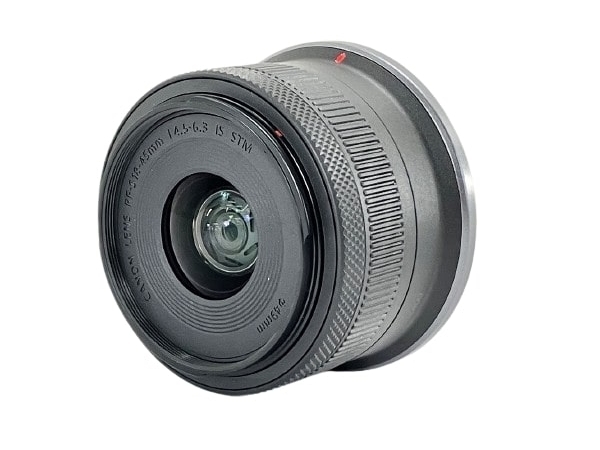 Canon LENS RF-S 18-45mm F4.5-6.3 IS STM レンズ 中古 美品W8585439_画像1