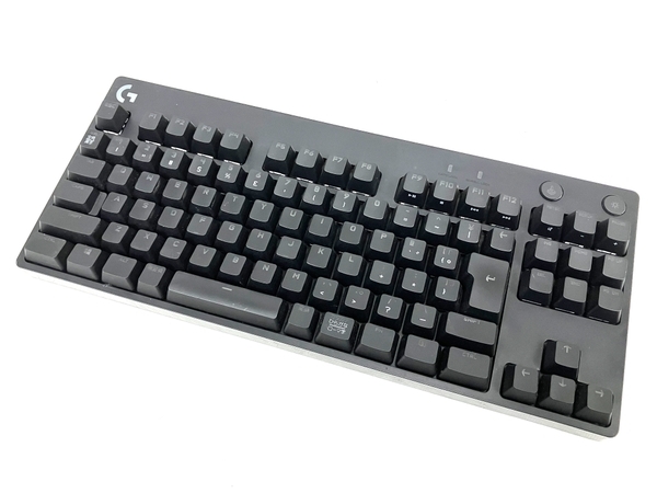 【1円】 Logicool ロジクール PRO X YU0037 Keyboard ゲーミングキーボード 青軸 PC パソコン 周辺機器 中古 M8516121_画像1