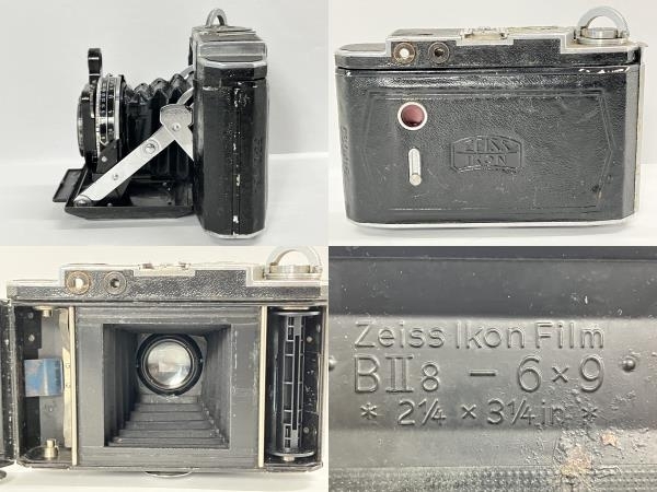 【1円】 ZEISS IKON Super-Six Carl Zeiss Jena Tessar 1:2.8 f=8cm フィルムカメラ 蛇腹式 ツァイス・イコン ジャンク W8529333_画像4