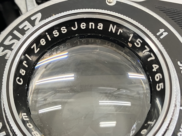 【1円】 ZEISS IKON Super-Six Carl Zeiss Jena Tessar 1:2.8 f=8cm フィルムカメラ 蛇腹式 ツァイス・イコン ジャンク W8529333_画像9