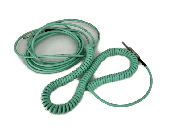 【1円】 KAMINARI Curl cable LIMITED EDITION シールドケーブル 5m カミナリ 中古 S8510627_画像1