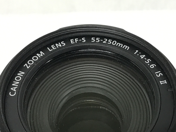 Canon キヤノン ZOOM LENS EF-S 55-250mm 1:4-5.6 IS II レンズ 一眼レフ カメラ 光学機器 中古 F8592011_画像8