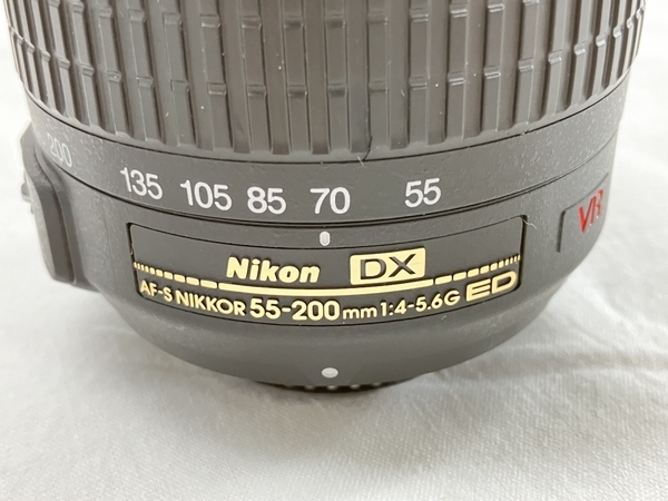 Nikon D3300 AF-S NIKKOR 55-200mm 18-55mm ダブルレンズキット ニコン デジタルカメラ 中古 W8586546_画像7