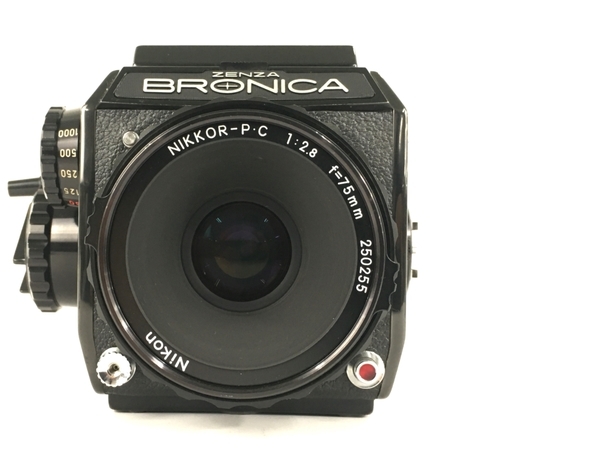 ZENZA BRONICA EC NIKKOR-P.C f2.8 75mm 中判カメラ ゼンザブロニカ カメラ 中古 Y8594642_画像4
