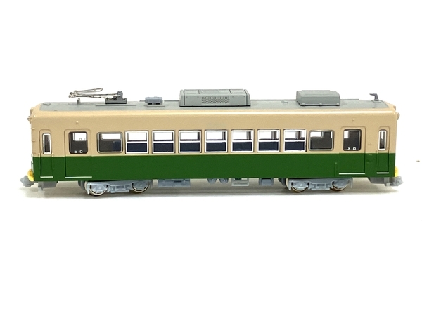 MODEMO NT70 京福電鉄 モボ101形 標準塗装 増結用T車 Nゲージ 鉄道模型 中古 O8589479_画像8