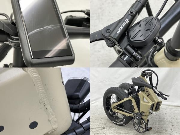 MATE. BIKE MATE X バイク メイト ファットバイク 折りたたみ 電動アシスト自転車 中古 良好 楽 N8590994の画像6