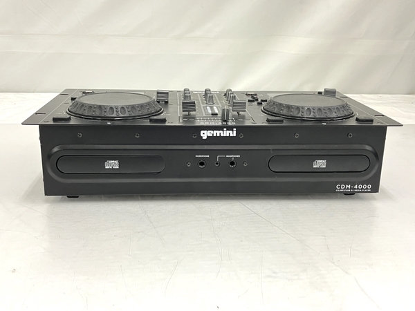 gemini CDM-4000 CD MP3 USB DJ メディアプレーヤー デュアルCDJ オーディオ ジェミナイ 中古 訳有 T8588083_画像5